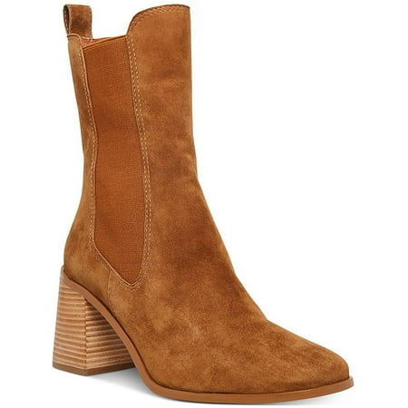 

Steve Madden Womens Argent Suede Pull On Chelsea Boots