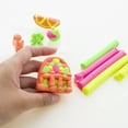thumbnail image 6 of BAZIC Modeling Clay Sticks 4.8 Oz, 4 Fluorescent Colors, Non-Toxic, 4-Pack, 6 of 7