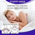thumbnail image 2 of 120Pcs Nose Plasters Snoring, Nosestrips for Sleep, Anti Snoring Plasters for Easier Breathing during Sleep, 2 of 5