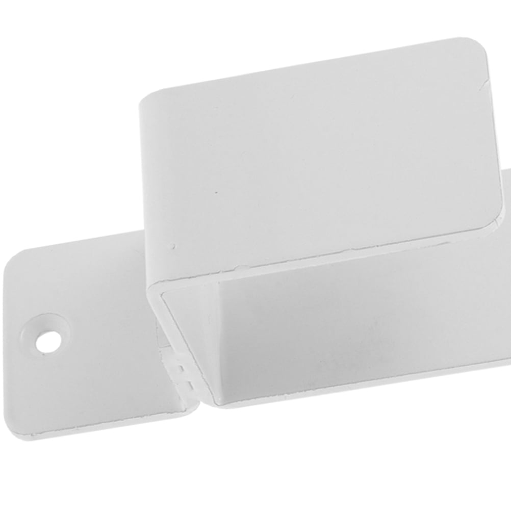 AURARMLET Heavy Duty U-Shaped Bracket Set for Garage, Shed, Gate Barricade Bar Installation and Secure Mounting