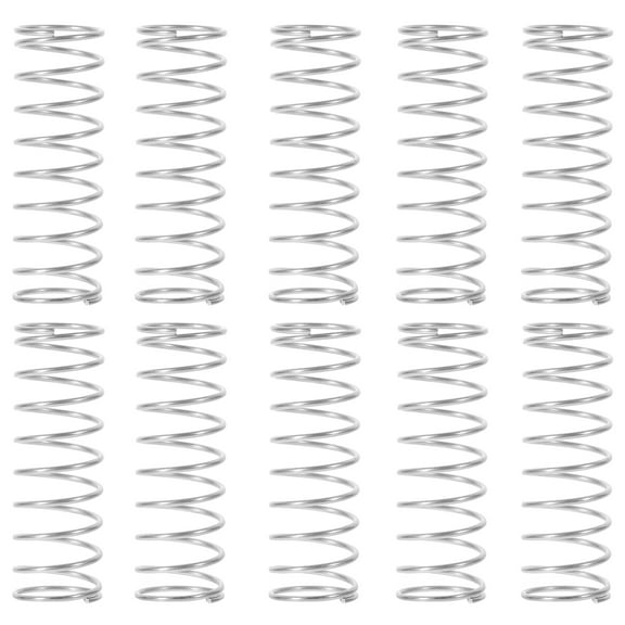 10 Pcs Stainless Steel Compression Springs Heavy Duty Clamps Improvement