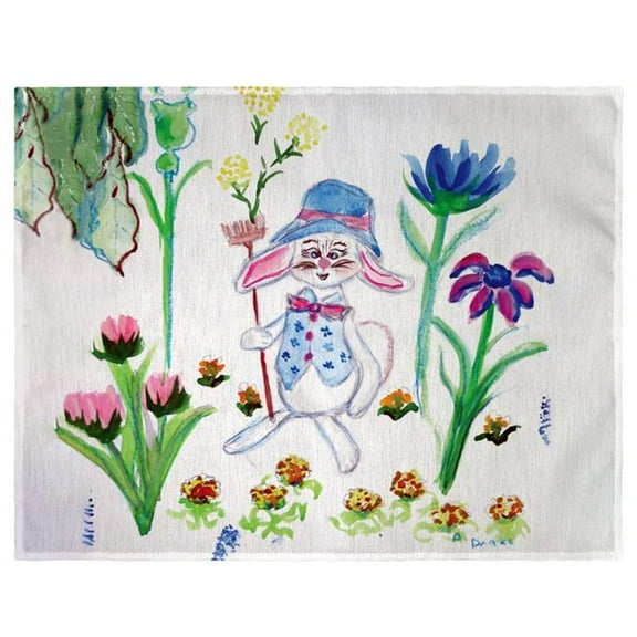 14 x 18 in. Mrs. Farmer Rabbit Place Mat - Set of 4
