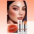 thumbnail image 1 of Stick Moisturizing Highlighter&Trimming Rouge Pen Glow And Boosting Blushes Stick Cheek Makeup Easy To Use, Makeup White Blusher, 1 of 7