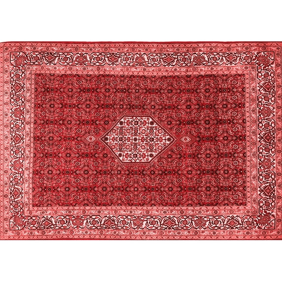 Ahgly Company Indoor Rectangle Persian Red Traditional Area Rugs, 8' x 10'