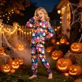 thumbnail image 2 of Leey-World Halloween Pajamas Baby Long Sleeve Pajama Sets, Toddler Boy Girl 2-Piece Sleepwear, 2 of 9