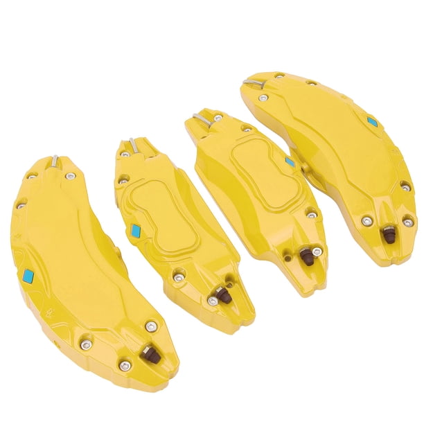 Para Model Y Sporty Car Caliper Cover 4 Piezas Rojo Amarillo Freno de Disco Protector de Pinza de Repuesto Para 19 /20 in Cubo de Ruedas Model Y 2017-2023 ANGGREK Otros