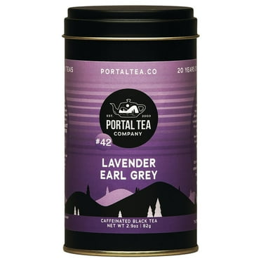 Portal Tea Lavender Earl Grey Retail Tin #42, 2.9 Oz