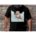 thumbnail image 2 of Funny Surfing Otter Animal Surf Lover Gift for Men Women Kid T-Shirt Cute Otter Animal Surfing Birthday Holiday Present Men Women Tshirt, 2 of 10