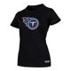 thumbnail image 2 of NFL Playera Aficionado Básica Tennessee Titans Negro para Mujer, Talla Chica, 2 of 5