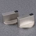 4pcs Metal Gas Stove Knobs Universal Replacement for Oven and Stove Top