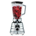thumbnail image 3 of Oster 4655 Chrome 3 Speed Blender with 5 Cup Glass Jar, 1000 Watt Motor,  All Metal Drive System, Stainless Steel Blades, 3 of 5