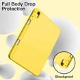 thumbnail image 4 of JETech Case for iPad (A16) 11th/10th Generation (2025/2022) with Pencil Holder, Slim Tablet Cover with Soft TPU Back, Auto Wake/Sleep (Yellow), 4 of 7
