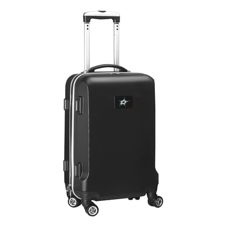 Black Dallas Stars 20 8-Wheel Hardcase Spinner Carry-On