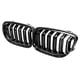 thumbnail image 1 of Rejilla delantera de riñón de fibra de carbono negra brillante de doble listón para coche, para E90, E91, Lci, Serie 3, 2009-, 1 of 4