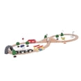 thumbnail image 4 of 2025 Track Expansion Pack with Bridge Compatibility Expandable Early Learning Wooden Toy Train Set for Kids, 4 of 5