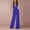 Z01#Blue, variant on IROINNID Sleeveless Off-the-Shoulder Jumpsuit For Women Full-Length Ladies Summer Backless Loose Long Rompers Jumpsuit