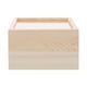 thumbnail image 4 of WORGEOUS Caja de almacenamiento de madera sin terminar, joyero decorativo, cofre del tesoro, caja de embalaje de regalo con tapa transparente, 4 of 8