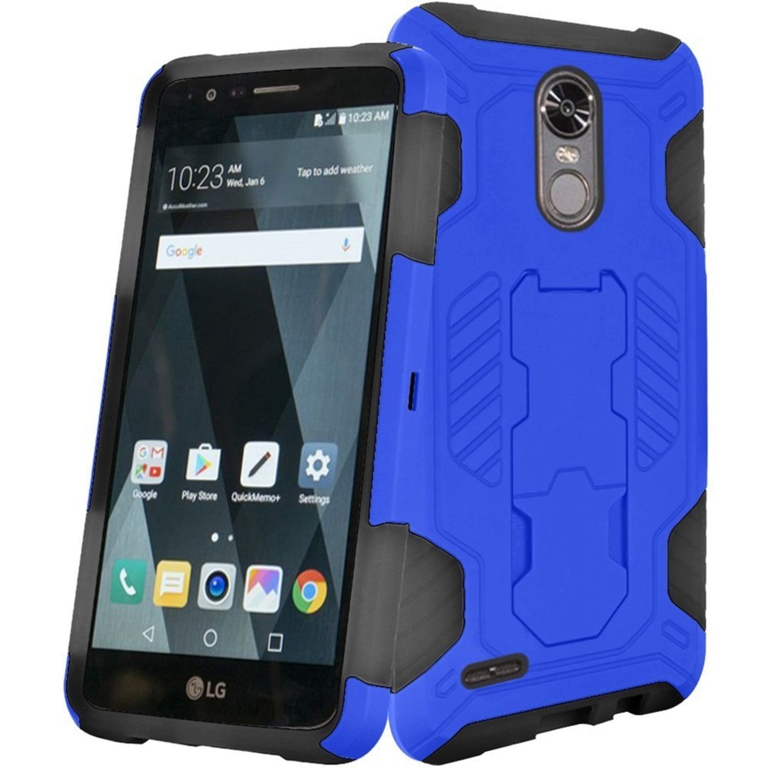 LG Stylo 3 phone case, LG Stylo 3 Plus Case, by Insten SuperCoil Dual