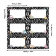 thumbnail image 2 of Classroom Labels for Teachers and , Six Blank Name Stickers with Cartoon Pencil, Book, Backpack, Apple and Flower Designs for Supplies, 2 of 7