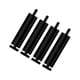thumbnail image 2 of 4 patas para muebles, patas de sofá, resistentes y resistentes al óxido, patas de repuesto ajustables. negro 20cm, 2 of 9