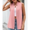 thumbnail image 4 of MORTTIC Women's Sleeveless Vest Blazer, Casual Open Front Work Office Jacket, S-5XL, 4 of 6