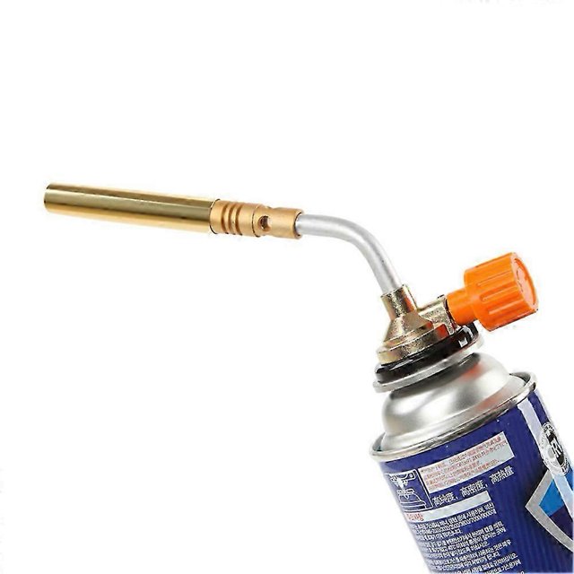 Quemador de butano, pistola de llama de gas para soldar, lanzallamas para soldar, para acampar al aire libre, barbacoa, pistola de calor portátil para soldar