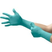 Angle View: N89 Disposable Nitrile Gloves w/Rough Finish & Powder for General Use, Sample Taking