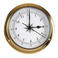 thumbnail image 1 of Clock, Wall Mounted Tester Copper Shell Marine For Weather Station, Wall Hanging Boat Using Clock, 115mm, 1 of 5