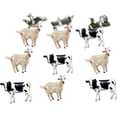 thumbnail image 1 of Eyelet Outlet Soutiens-Gorge en Forme 12/pkg-Vache & Chèvre, 1 of 2