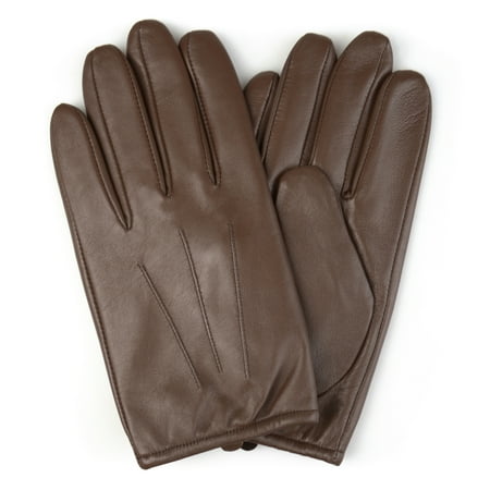 Donald Pliner Leather Harness - Mens Lined Genuine Leather Driving Gloves