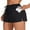 Black-v slipt, variant on Charmo Womens V Slit Swim Shorts Quick Dry Board Shorts with Boxer Liner & Pockets Sporty Running Drawstring Swimsuit Bottoms