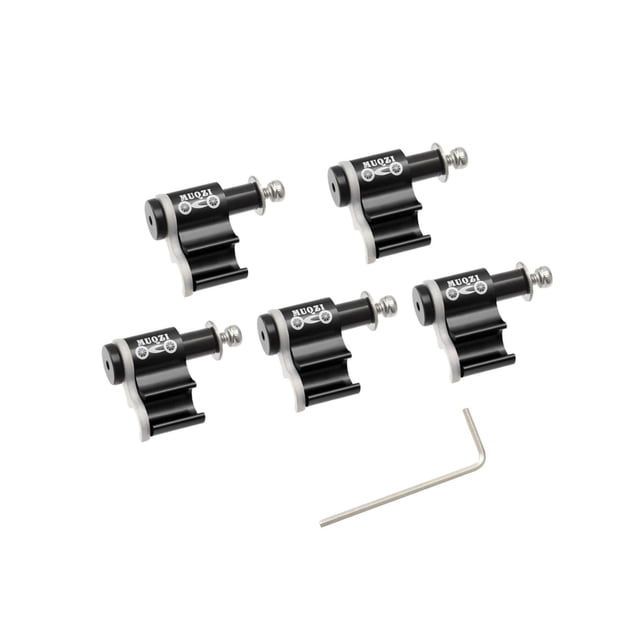 Bike Cable Guide Hydraulic Brake Line Holder Oil Hose Hose Wire Clips Clamps Black