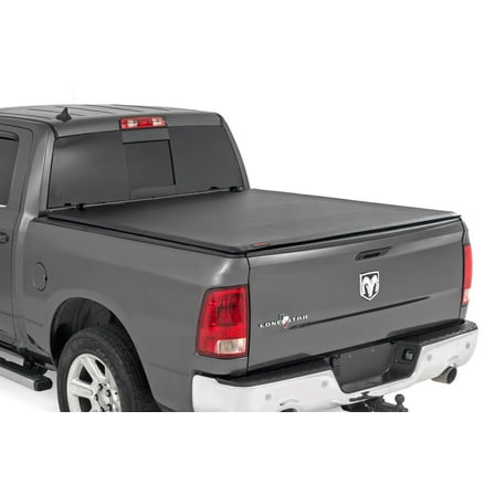 Rough Country Soft Roll-Up Bed Cover for 09-18 Ram 1500 | 5'7" - 42309550