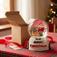 thumbnail image 5 of Fmbmuo Christmas Snow With Light Resin Glass Snowball Ornament Light Up Holiday Desktop Decor Xmas Gift For Kids Home Tabletop Decoration, 5 of 7
