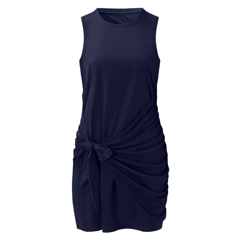 QLEICOM Women's 2023 Summer Dress Casual Sleeveless Round Neck Tight-fitting Mini Dress Beach Sundress Mini Flared Tank Dress Navy XXL, US Size:12 - Walmart.com QLEICOM Women's 2023 Summer Dress Casual Sleeveless Round Neck Tight-fitting Mini Dress Beach Sundress Mini Flared Tank Dress Navy XXL, US Size:12 - Walmart.com