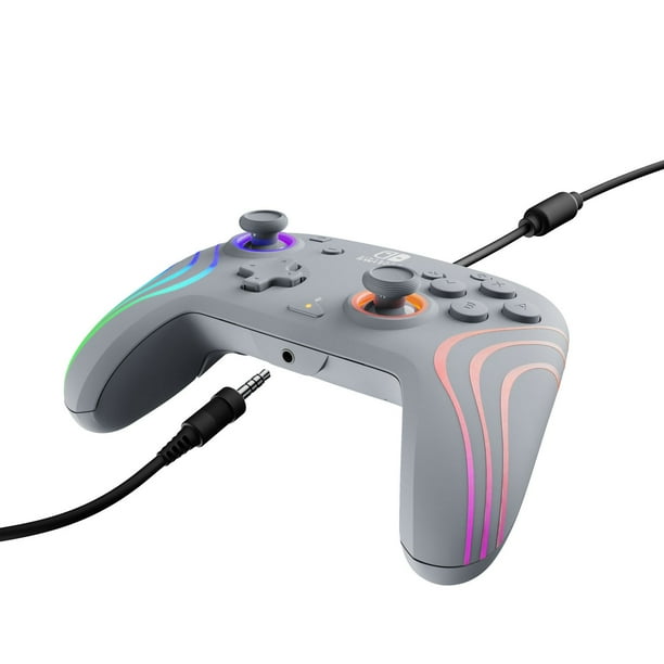 PDP Afterglow™ Wave Wired Controller: Grey Nintendo Switch 