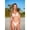 Ivory and Coral Jessie, variant on Disney Toy Story Women's 2-Piece Bikini Swimsuit Set Ivory and Coral Jessie
