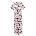 thumbnail image 2 of Vestido de fiesta de playa de verano con abertura floral maxi floral de moda para mujer L jinwen  Vestido maxi de la playa de las mujeres, 2 of 8