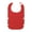 Red, variant on Grey Stain Resistant Feeding Bib For Elderly With Waterproof Fabric And Adjustable Straps For Comfortable Wear And Mess Protection During Meals