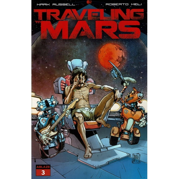 Traveling to Mars #3A VF ; Ablaze Comic Book