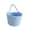 Blue, variant on Woven Storage Basket, Cotton Rope Organizer, Hanging Wall Storage Basket, Decorative Storage Container With Lightweight Durable Design For Cosmetics Snacks And Small Items