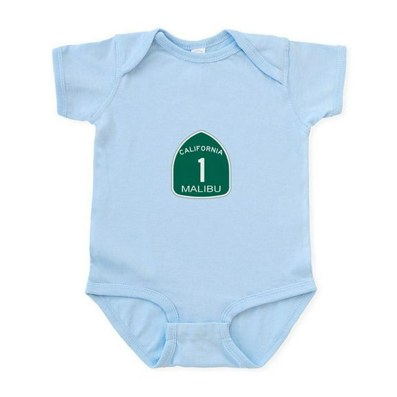 CafePress - Malibu, California Highway 1 Infant Bodysuit - Baby Light Bodysuit, Size Newborn - 24 Months