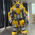 thumbnail image 3 of Disfraz de Robot transformable de tamaño humano para adultos, accesorio de Cosplay de la película Re Dino, ideal para regalo de cumpleaños, 3 of 4