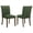 Green, Brown, variant on Cantley Upholstered Dining Side Chair Teal Blue (Set of 2)
