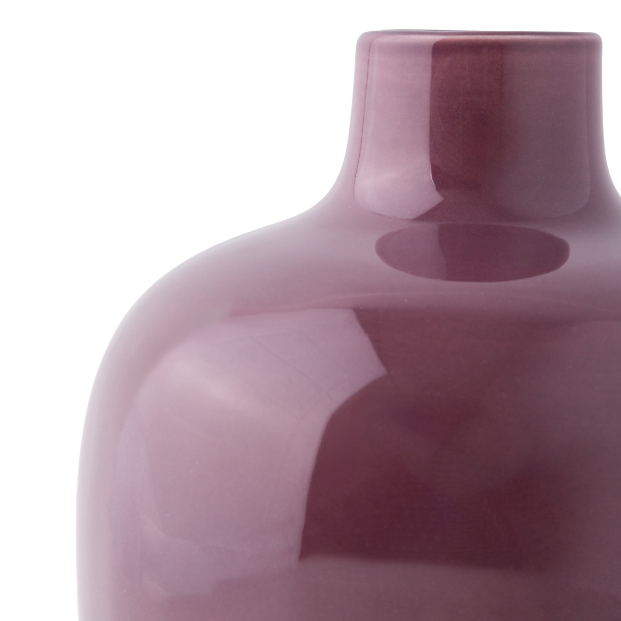 Mainstays 8" Glossy Purple Vase
