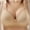 Beige, variant on TAGOLD Plus Size Bra for Womens,Woman's Comfortable Lace Breathable Bra Underwear No Rims