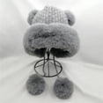thumbnail image 3 of iHPH7 Womens Caps and Hats Slouchy Beanie Cute Beanie Mens Hats Beenies Hats Winter Hats for Women Beanie Gray One Size, 3 of 7