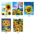 thumbnail image 4 of 12*16 pulgadas girasol DIY 5D diamante pintura Kit taladro completo diamante pintura flor patrón acrílico, 4 of 8