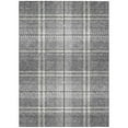 thumbnail image 2 of Addison Rugs Chantille Indoor/Outdoor Transitional Plaid Gray Washable Rectangle Rug, 5' x 7'6", 2 of 6