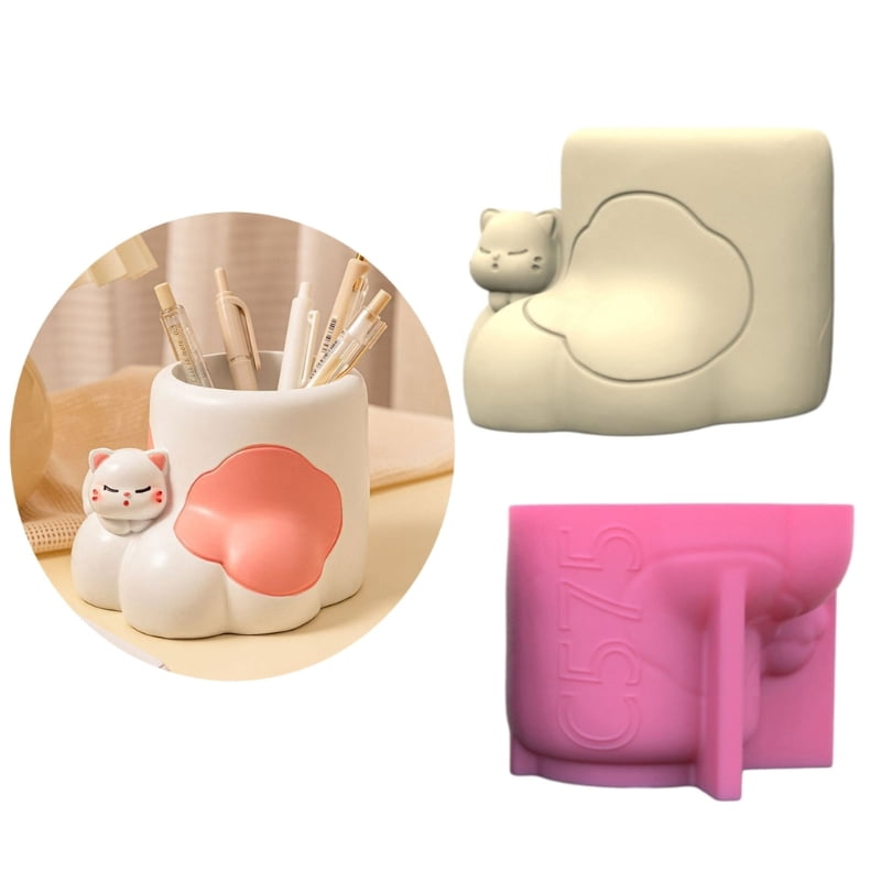 Geometric Candle Mold Silicone Mold for Candle Making Reusable Candle Resin Mold